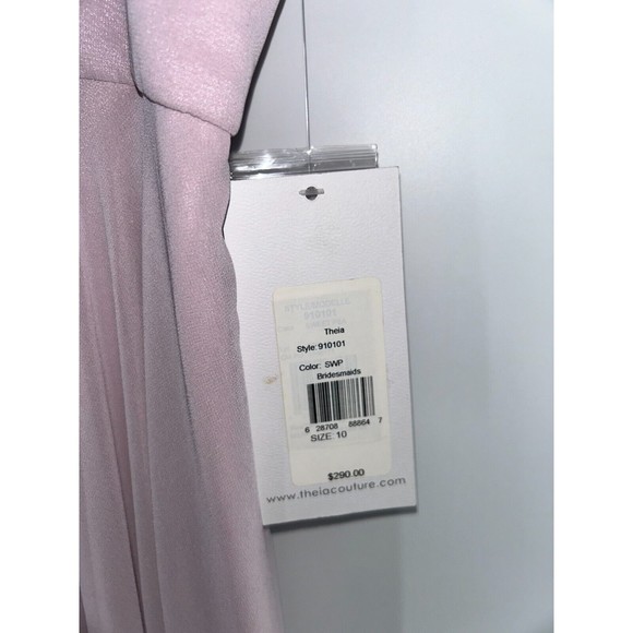 Women's Theia Hannah Strapless Bridesmaid Dress Size 10 910101 - Picture 6 of 10